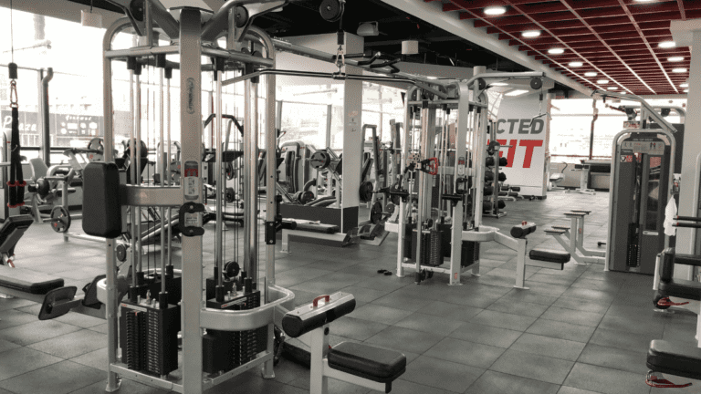 zonas de un gimnasio