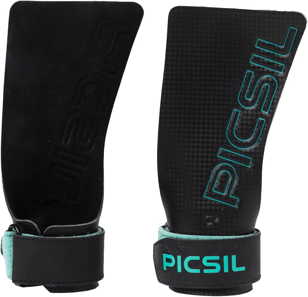 PICSIL Falcon Calleras para Cross Training, Grips con y sin Agujeros, Almohadilla Extra para Mayor Protección y Confort, para Gimnasio, Box, Halterofilia, Previenen Ampollas y Desgarros, Unisex