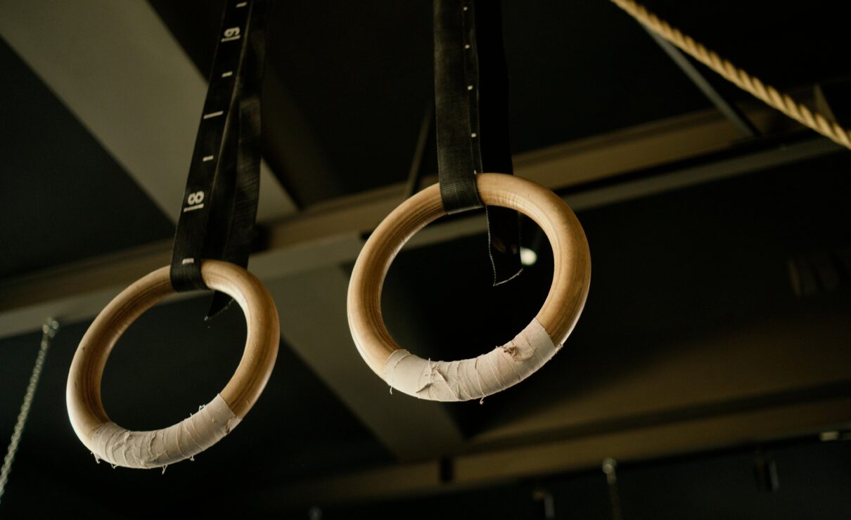 anillas de gimnasia para entrenar
