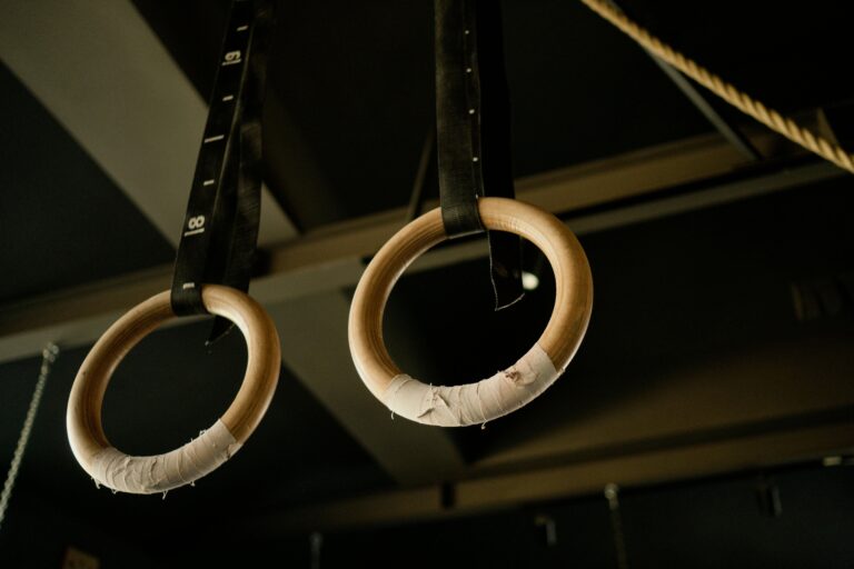 anillas de gimnasia para entrenar